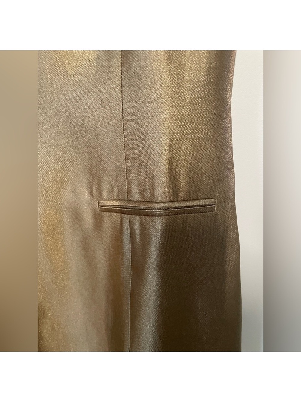 NEW Reformation Citron Mini Sleeveless Dress Brown Bronze | US 6 UK 10 - Picture 9 of 13